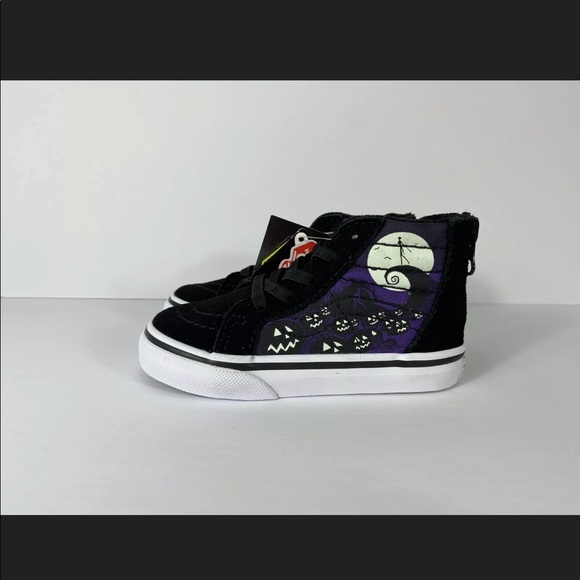 Vans x Nightmare Before Christmas Sk8-Hi Zip Shoes - Picture 4 of 6